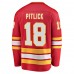 Calgary Flames Tyler Pitlick Men's Fanatics Branded Red Home Breakaway Player Jersey