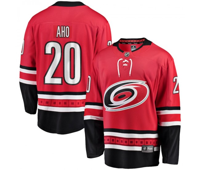 Carolina Hurricanes Sebastian Aho Men's Fanatics Branded Red Breakaway Player Jersey