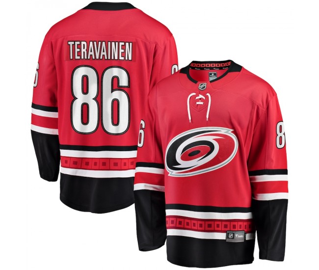 Carolina Hurricanes Teuvo Teravainen Men's Fanatics Branded Red Breakaway Player Jersey