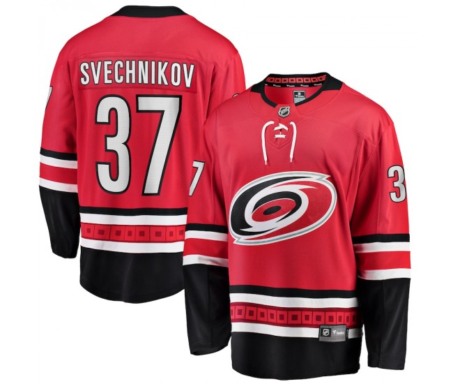 Carolina Hurricanes Andrei Svechnikov Men's Fanatics Branded Red Home Breakaway Player Jersey