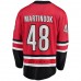 Carolina Hurricanes Jordan Martinook Men's Fanatics Branded Red Home Breakaway Player Jersey