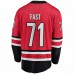 Carolina Hurricanes Jesper Fast Men's Fanatics Branded Red Home Breakaway Jersey