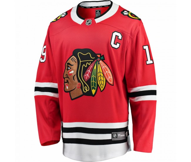 Chicago Blackhawks Jonathan Toews Men's Fanatics Branded Red Breakaway Player Jersey