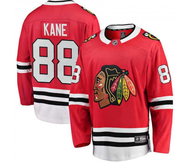 Chicago Blackhawks Patrick Kane Men's Fanatics Branded Red Breakaway Player Jersey