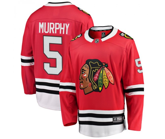 Chicago Blackhawks Connor Murphy Men's Fanatics Branded Red Breakaway Player Jersey