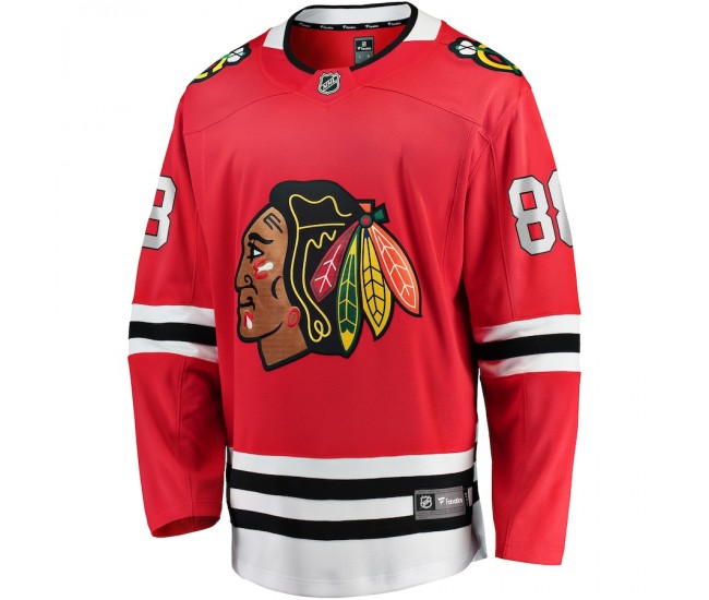 Chicago Blackhawks Patrick Kane Men's Fanatics Branded Red Premier Breakaway Player Jersey