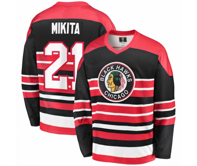 Chicago Blackhawks Stan Mikita Men's Fanatics Branded Red Premier Breakaway Retired Player Jersey