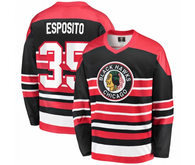 Chicago Blackhawks Tony Esposito Men's Fanatics Branded Red Premier Breakaway Retired Player Jersey