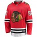 Chicago Blackhawks Caleb Jones Men's Fanatics Branded Red Breakaway Player Jersey