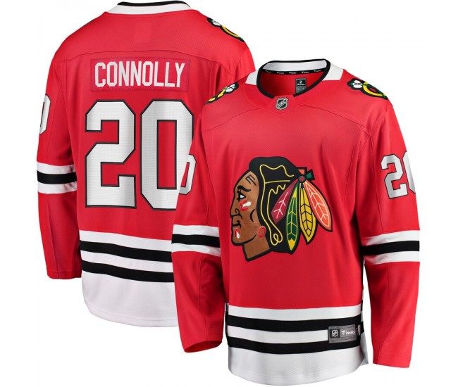 Chicago Blackhawks Brett Connolly Men's Fanatics Branded Red Home Breakaway Player Jersey