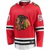 Chicago Blackhawks Collin Delia Men's Fanatics Branded Red Home Breakaway Player Jersey