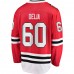 Chicago Blackhawks Collin Delia Men's Fanatics Branded Red Home Breakaway Player Jersey