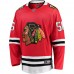 Chicago Blackhawks Erik Gustafsson Men's Fanatics Branded Red Home Breakaway Player Jersey