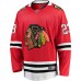 Chicago Blackhawks Philipp Kurashev Men's Fanatics Branded Red Home Breakaway Player Jersey