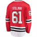 Chicago Blackhawks Riley Stillman Men's Fanatics Branded Red Home Breakaway Player Jersey