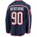 Columbus Blue Jackets Elvis Merzlikins Men's Fanatics Branded Navy Home Breakaway Player Jersey