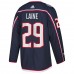 Columbus Blue Jackets Patrik Laine Men's adidas Navy Home Authentic Player Jersey