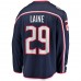 Columbus Blue Jackets Patrik Laine Men's Fanatics Branded Navy Home Breakaway Jersey