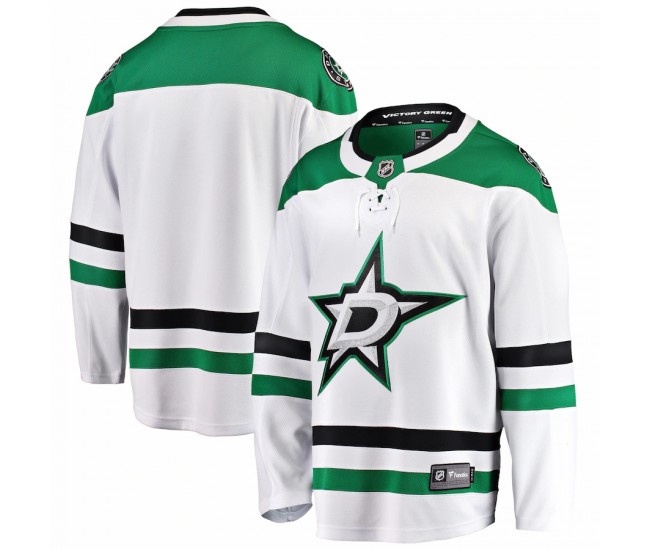 Dallas Stars Men's Fanatics Branded White Breakaway Away Jersey