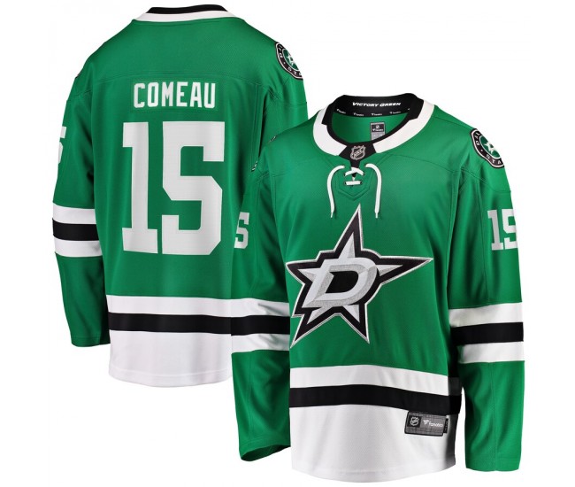 Dallas Stars Blake Comeau Men's Fanatics Branded Kelly Green Home Breakaway Player Jersey