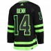 Dallas Stars Jamie Benn Men's adidas Black Alternate Captain Patch Primegreen Authentic Pro Player Jersey