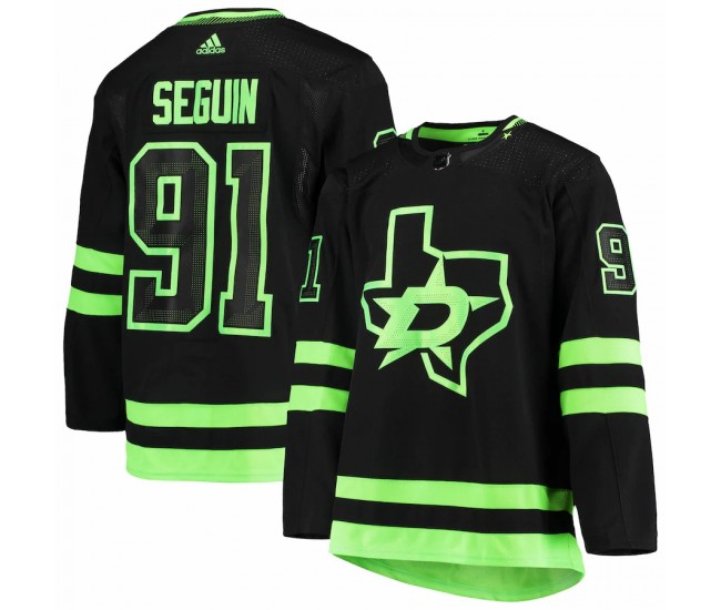 Dallas Stars Tyler Seguin Men's adidas Black Alternate Primegreen Authentic Pro Player Jersey