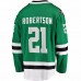 Dallas Stars Jason Robertson Men's Fanatics Branded Kelly Green 2017/18 Home Breakaway Replica Jersey