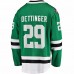 Dallas Stars Jake Oettinger Men's Fanatics Branded Kelly Green Home Breakaway Player Jersey