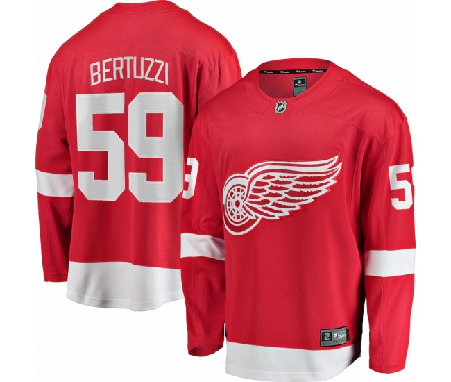 Detroit Red Wings Tyler Bertuzzi Men's Fanatics Branded Red Breakaway Player Jersey