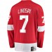 Detroit Red Wings Ted Lindsay Men's Fanatics Branded Red Premier Breakaway Retired Player Jersey