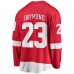 Detroit Red Wings Lucas Raymond Men's Fanatics Branded Red Home Breakaway Player Jersey