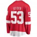 Detroit Red Wings Moritz Seider Men's Fanatics Branded Red Home Breakaway Player Jersey