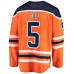 Edmonton Oilers Cody Ceci Men's Fanatics Branded Orange Home Breakaway Player Jersey