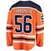 Edmonton Oilers Kailer Yamamoto Men's Fanatics Branded Orange Home Breakaway Player Jersey