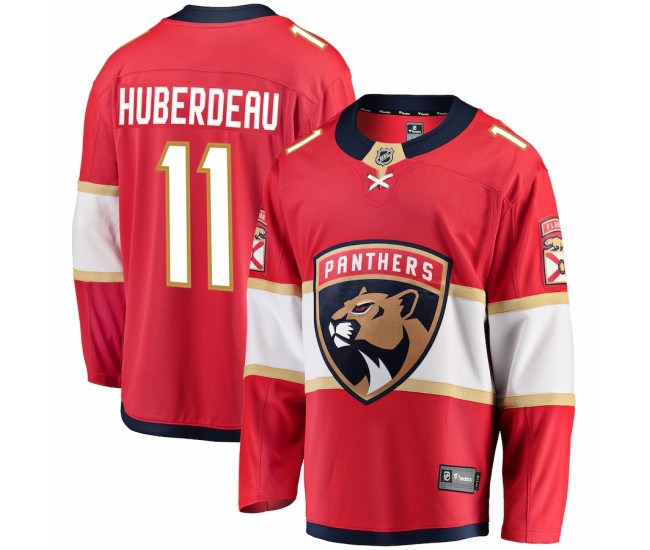 Florida Panthers Jonathan Huberdeau Men's Fanatics Branded Red Breakaway Jersey