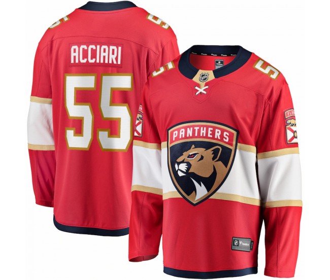 Florida Panthers Noel Acciari Men's Fanatics Branded Red Breakaway Player Jersey