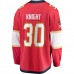 Florida Panthers Spencer Knight Men's Fanatics Branded Red 2017/18 Home Breakaway Replica Jersey