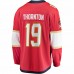 Florida Panthers Joe Thornton Men's Fanatics Branded Red Home Breakaway Player Jersey