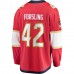 Florida Panthers Gustav Forsling Men's Fanatics Branded Red Home Breakaway Player Jersey