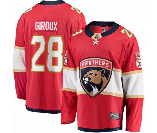 Florida Panthers Claude Giroux Men's Fanatics Branded Red Home Breakaway Player Jersey