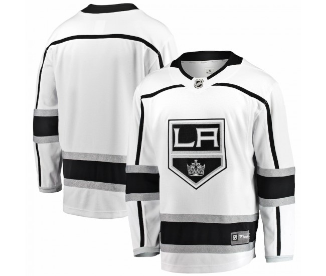 Los Angeles Kings Men's Fanatics Branded White Breakaway Away Jersey