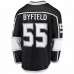 Los Angeles Kings Quinton Byfield Men's Fanatics Branded Black Home Breakaway Player Jersey