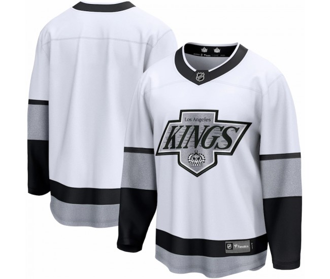 Los Angeles Kings Men's Fanatics Branded White Alternate Premier Breakaway Team Jersey