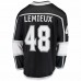 Los Angeles Kings Brendan Lemieux Men's Fanatics Branded Black 2017/18 Home Breakaway Replica Jersey