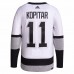 Los Angeles Kings Anze Kopitar Men's adidas White 2021/22 Alternate Primegreen Authentic Pro Player Jersey