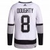 Los Angeles Kings Drew Doughty Men's adidas White 2021/22 Alternate Primegreen Authentic Pro Player Jersey