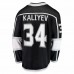 Los Angeles Kings Arthur Kaliyev Men's Fanatics Branded Black Home Breakaway Player Jersey