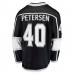 Los Angeles Kings Cal Petersen Men's Fanatics Branded Black Home Breakaway Player Jersey