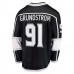 Los Angeles Kings Carl Grundstrom Men's Fanatics Branded Black Home Breakaway Player Jersey