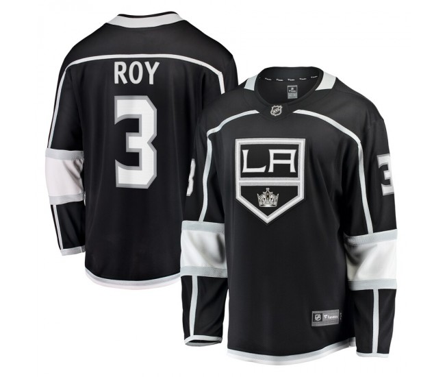 Los Angeles Kings Matt Roy Men's Fanatics Branded Black Home Breakaway Player Jersey